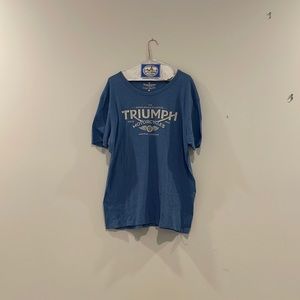Mens triumph motorcycles t-shirt